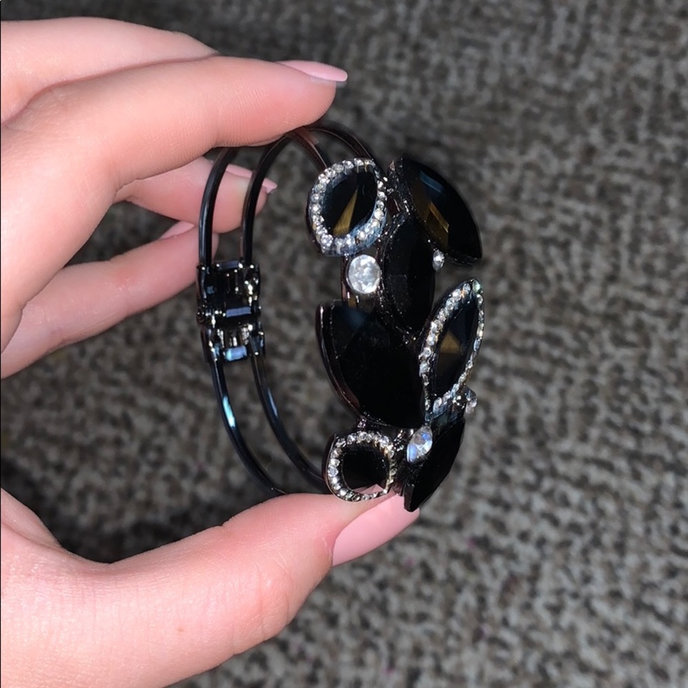 black bracelet